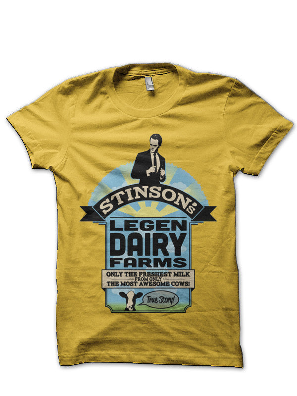 Barney Stinson Dairy Farmer T-Shirt