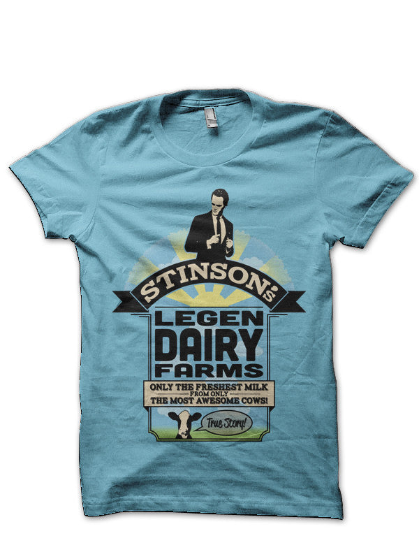Barney Stinson Dairy Farmer T-Shirt