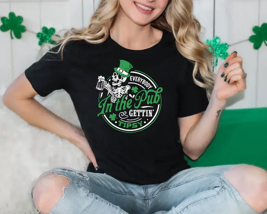 Everybody in the Pub Getting Tipsy T-Shirt