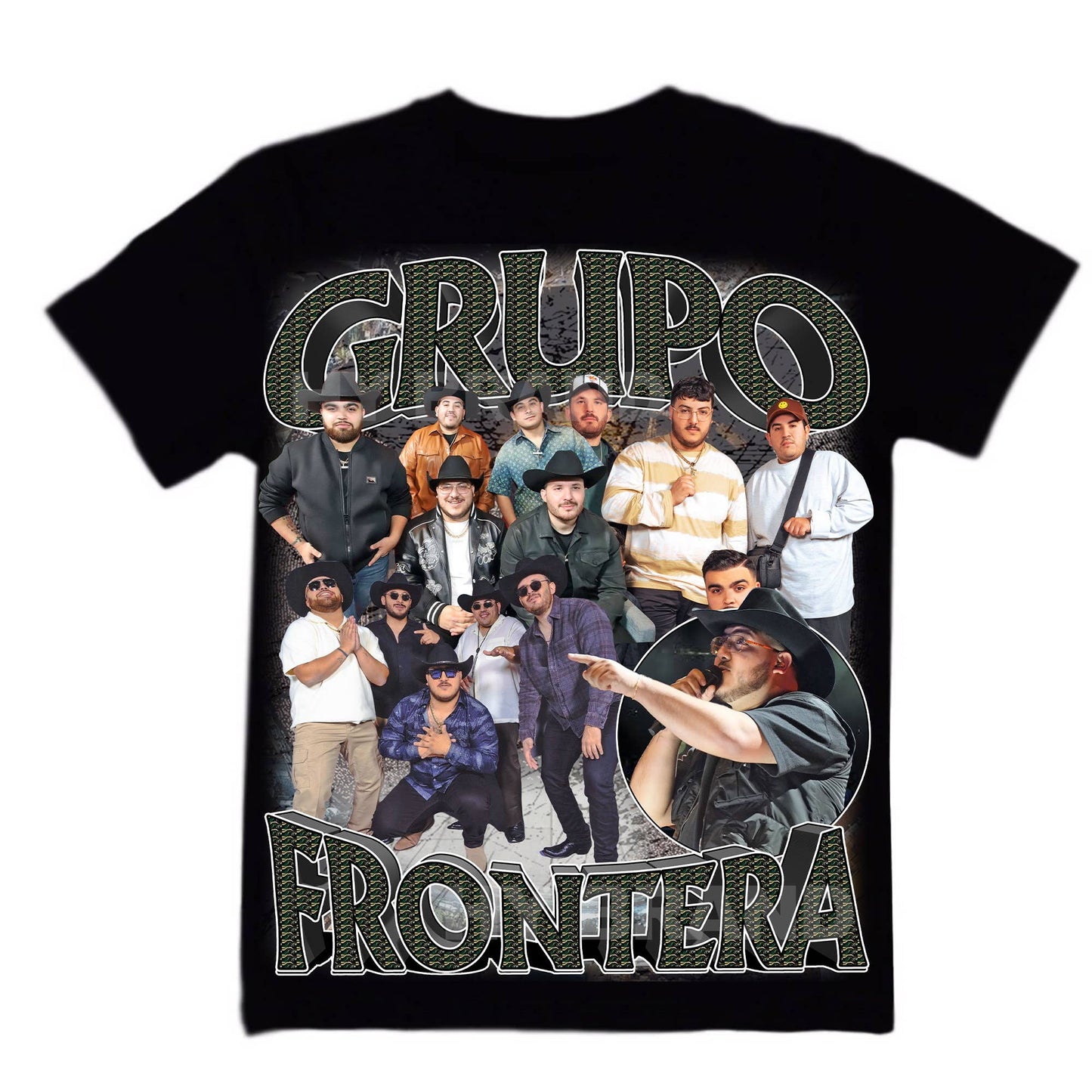 Grupo Frontera Original Dtf Dtg Printable T-Shirt