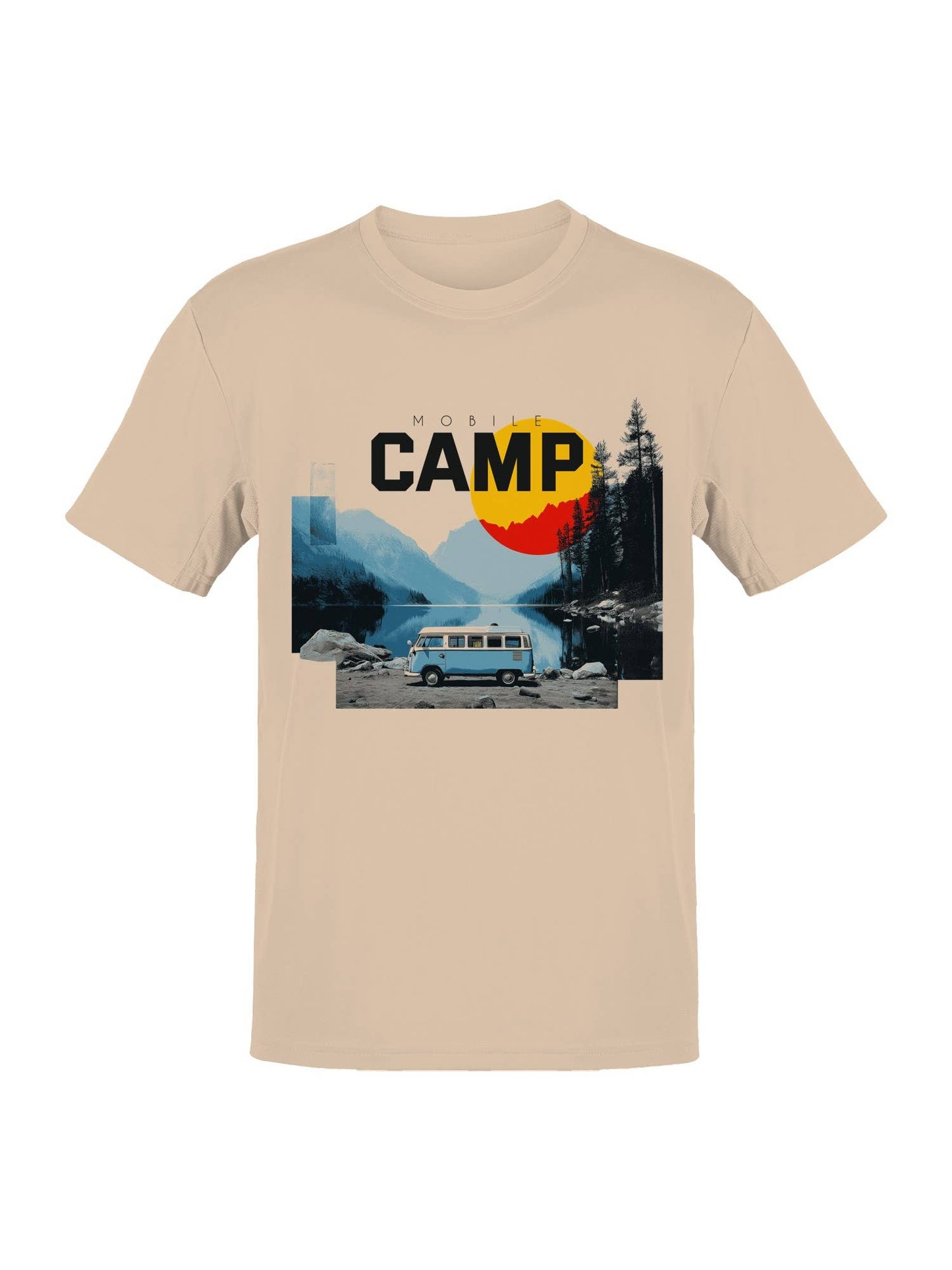 Retro Van Adventure Graphic Men's T-Shirt