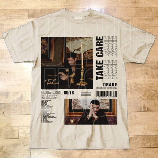 Drake Take Care Unisex T Shirt - Vintage Retro Design