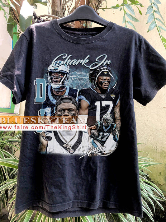 Vintage 90s Dj Chark Jr T-Shirt Retro Football Bootleg Tee