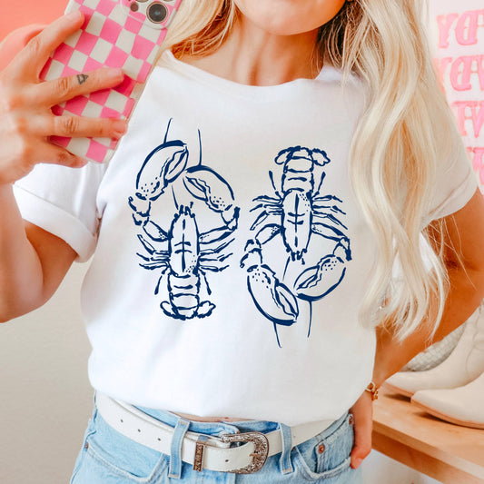 Summer 2025 Coastal Aesthetic Graphic Shirt | Comfort Color