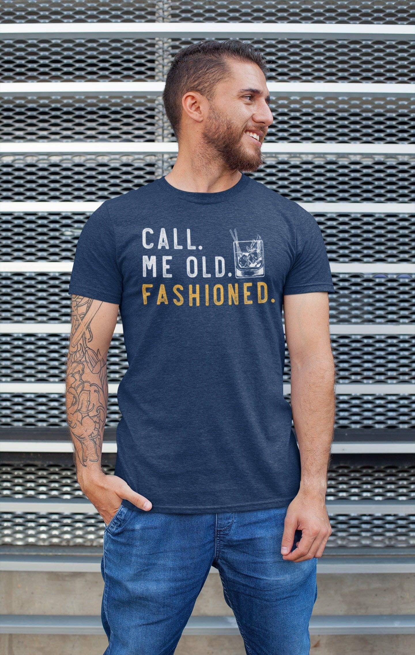 Old Fashioned Bourbon Lover Tee - Whiskey Gift For Him