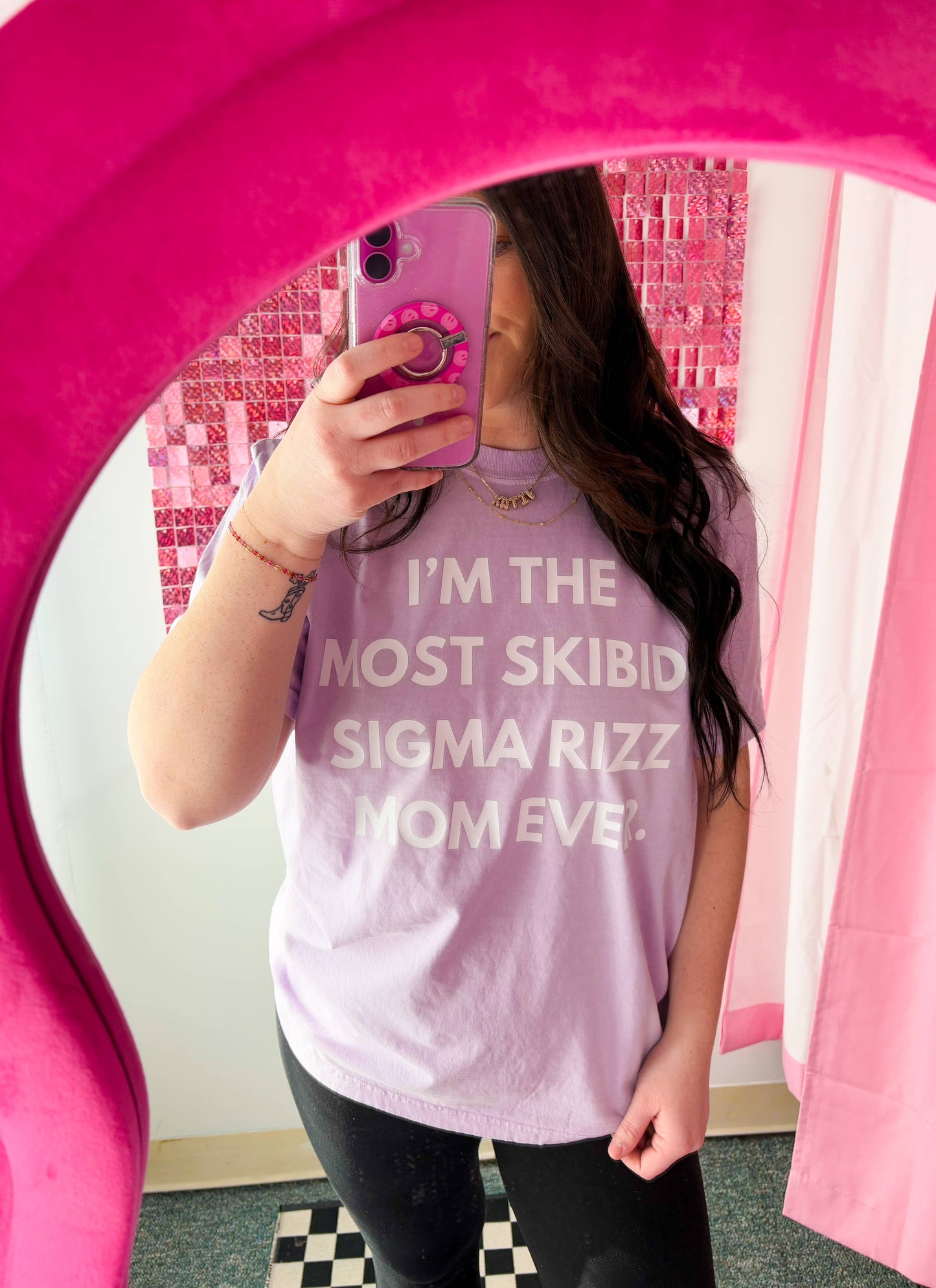 Skibidi Sigma Rizz Mom Tee | Mother's Day Shirt