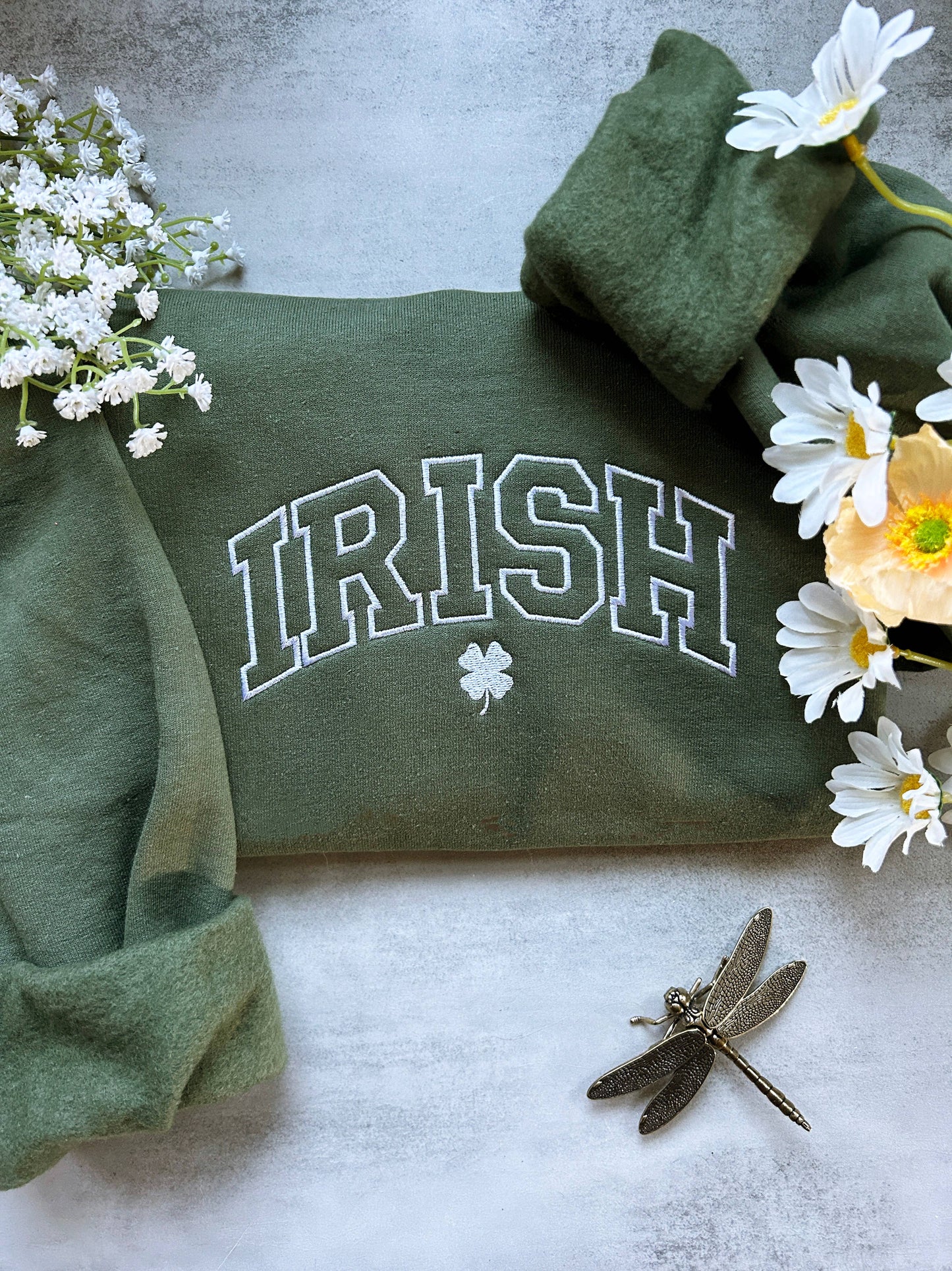 Embroidered Irish St. Patrick's Day Sweatshirt