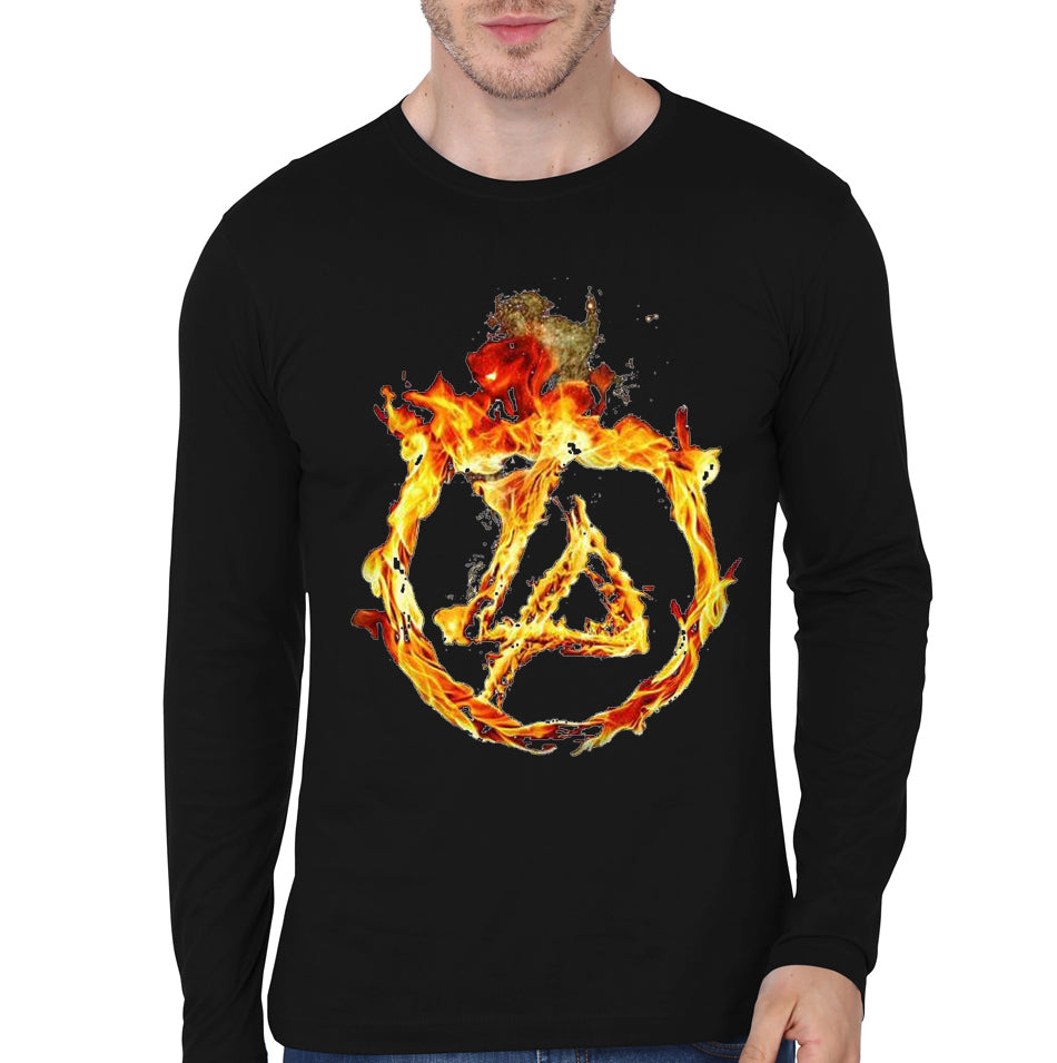 Fire Black Full Sleeve Tee