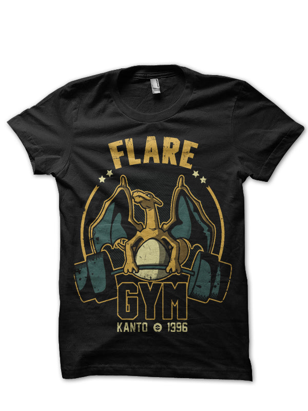 Flare Black T-Shirt