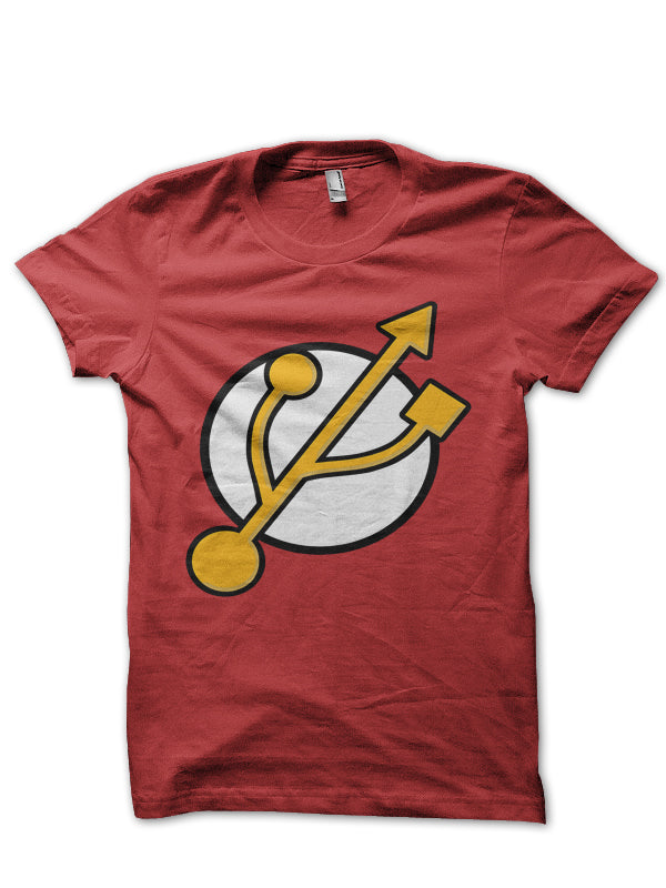 Flash Drive Red Tee