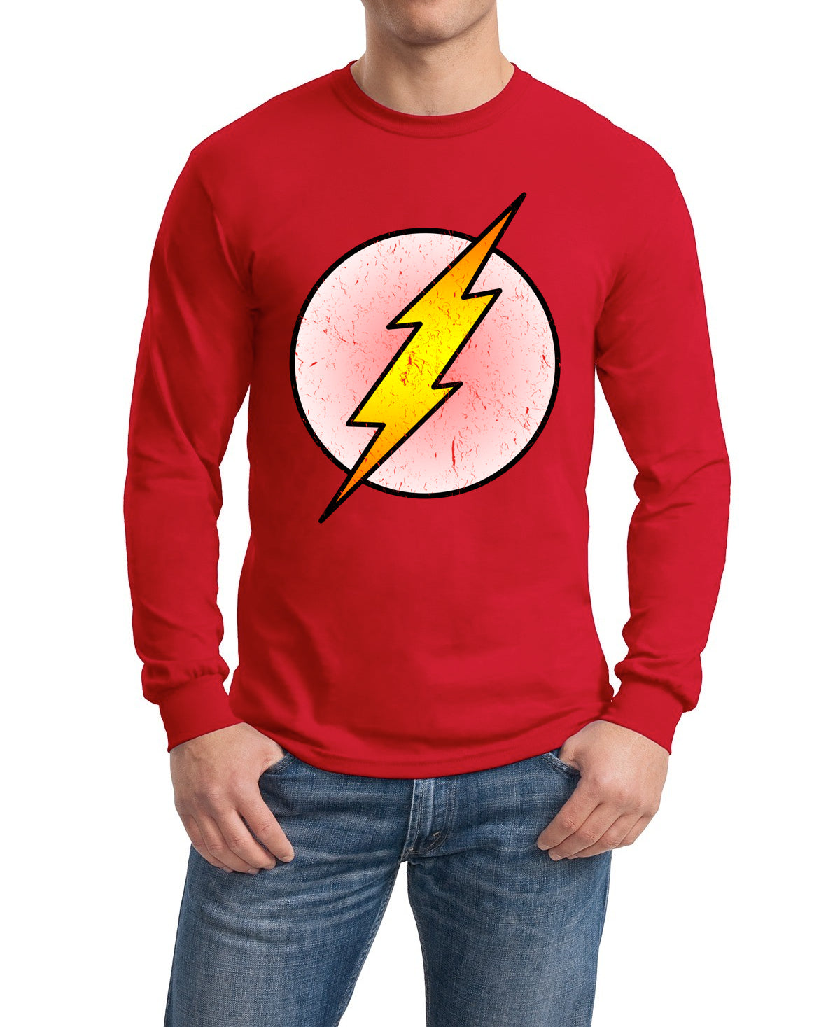 Flash Red Tee (Full Sleeve Available)