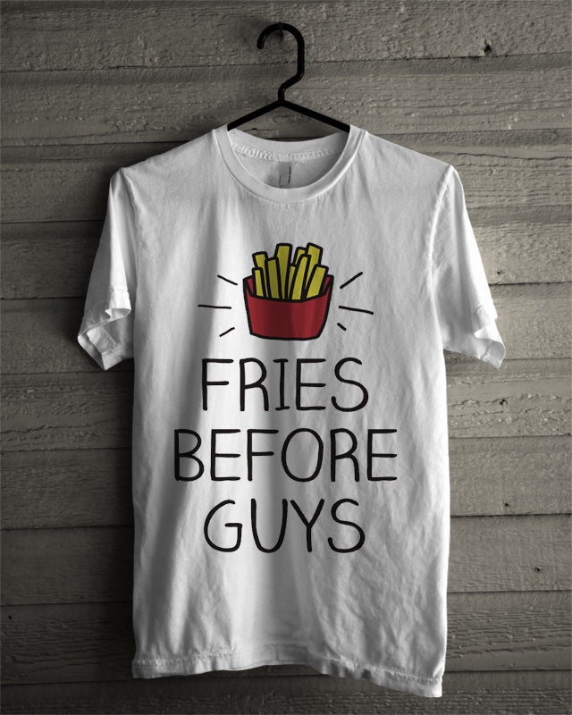 Fries White Tee