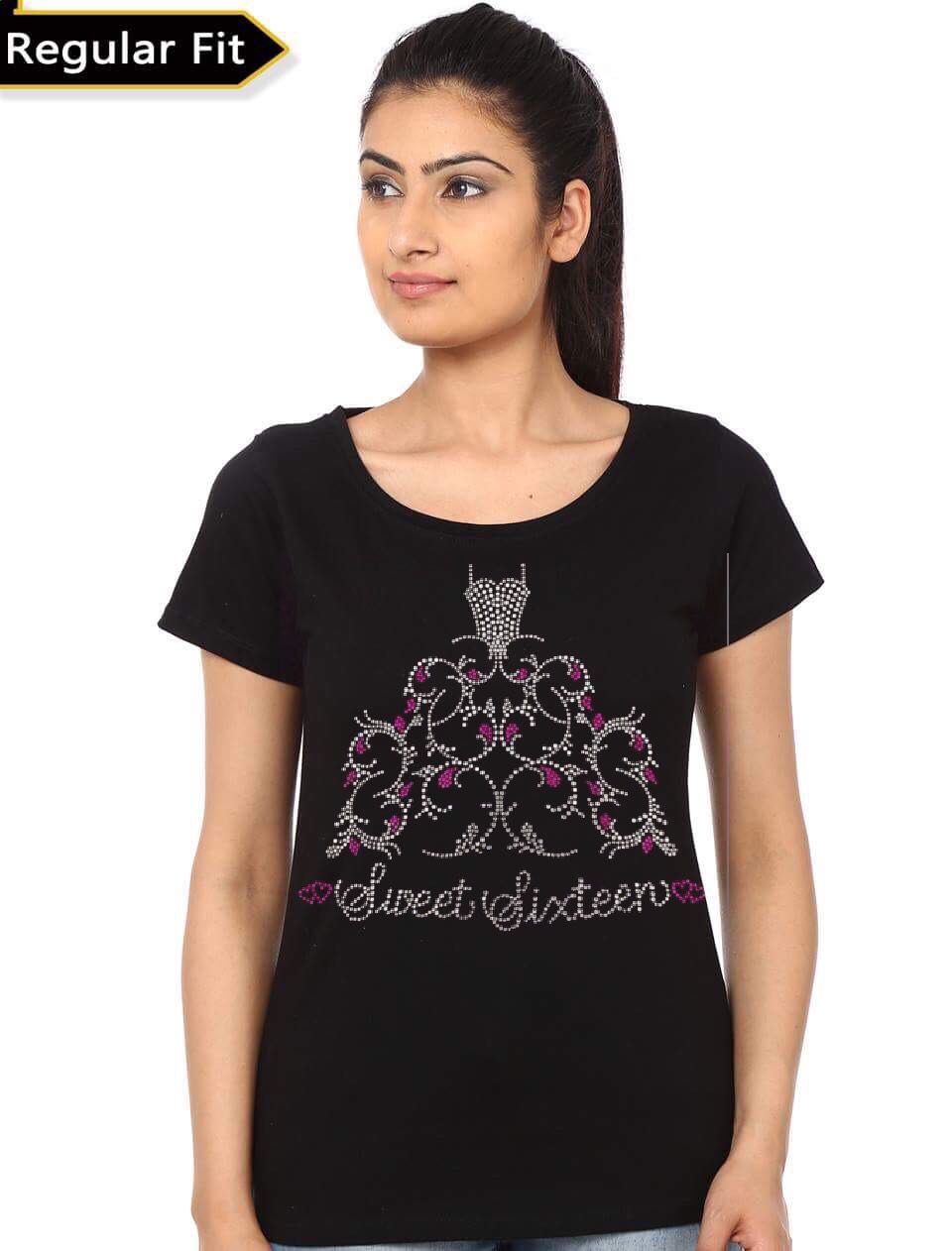 Sweet 16 BG Black T-Shirt