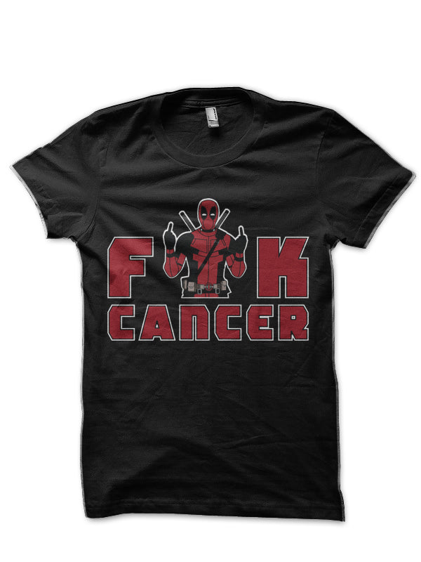 Deadpool Fuck The Cancer T-Shirt