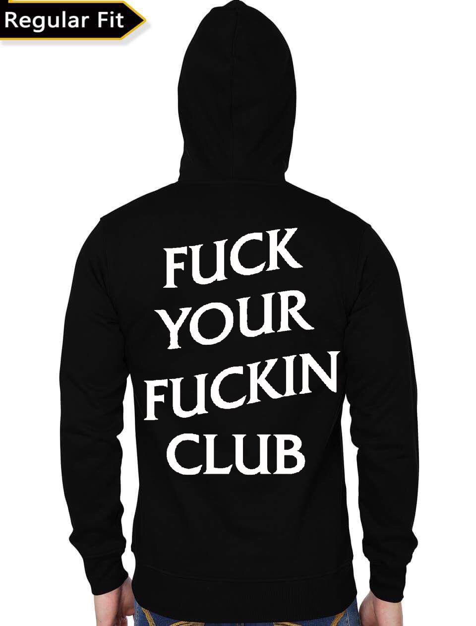 Fuck Your Fuckin Fuck Unisex Hooded Sweatshirt