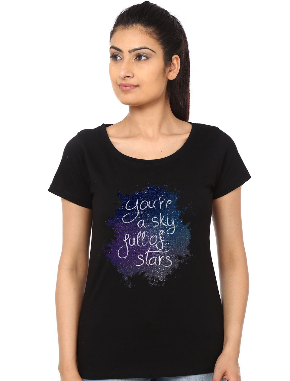 You Are A Sky Full Of Stars Black Girls T-Shirt