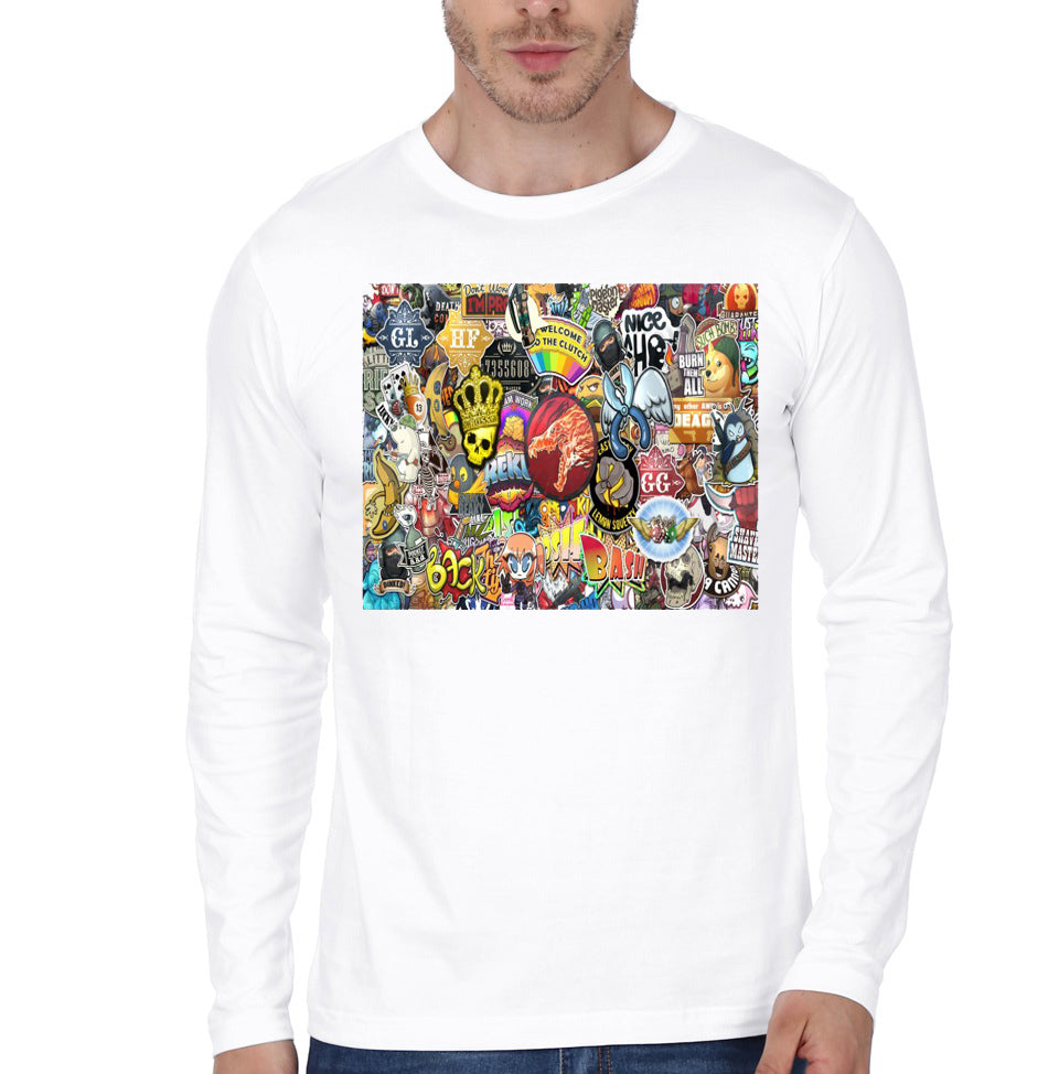 CS:GO Stickers Full Sleeve T-Shirt