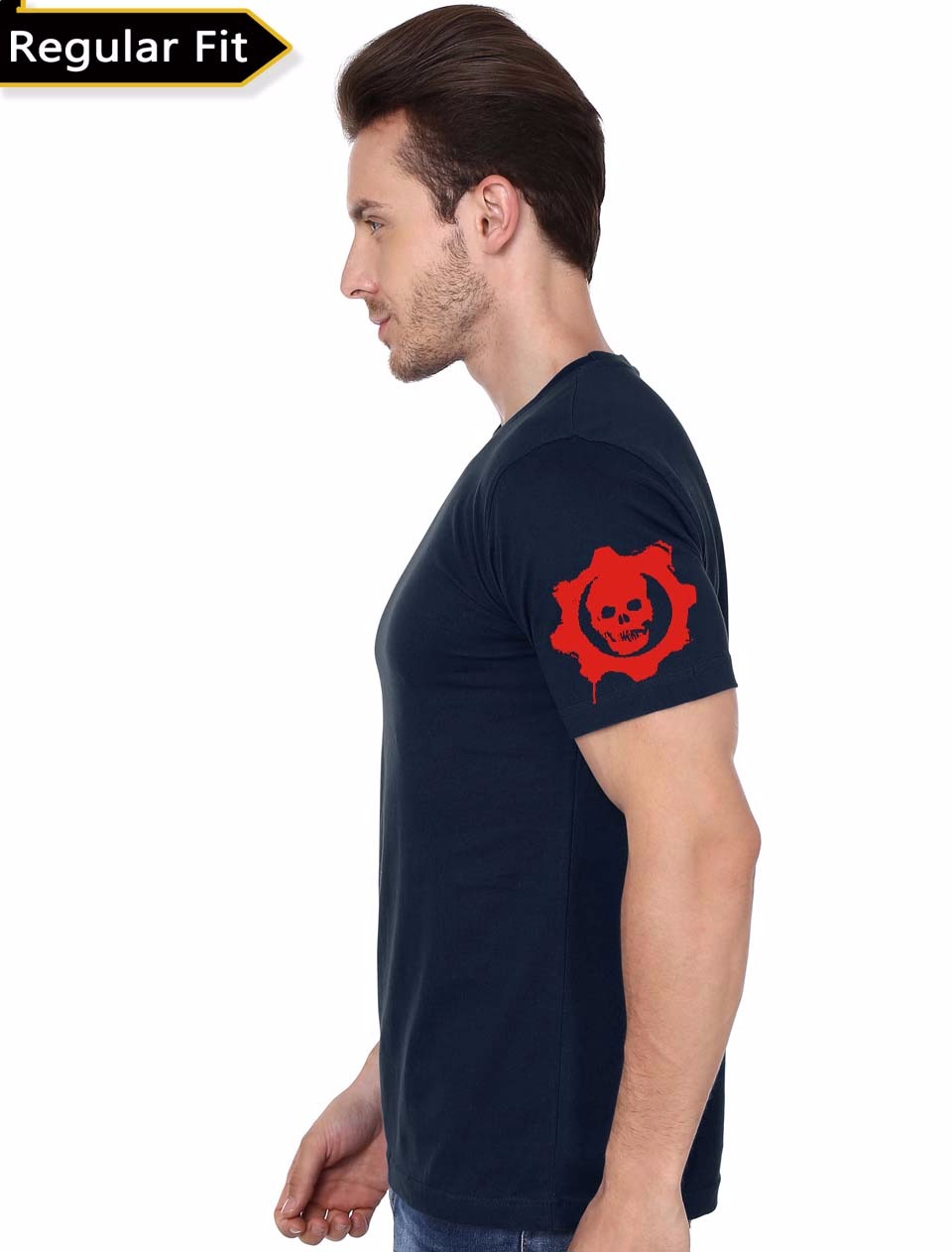 Gears Of War Navy Blue T-Shirt