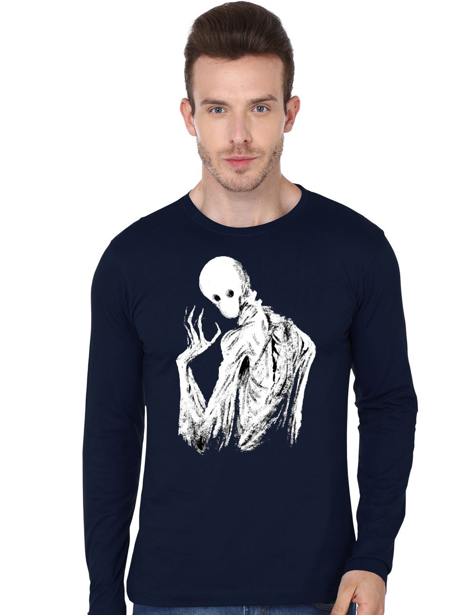Skin Ghost Full Sleeve T-Shirt