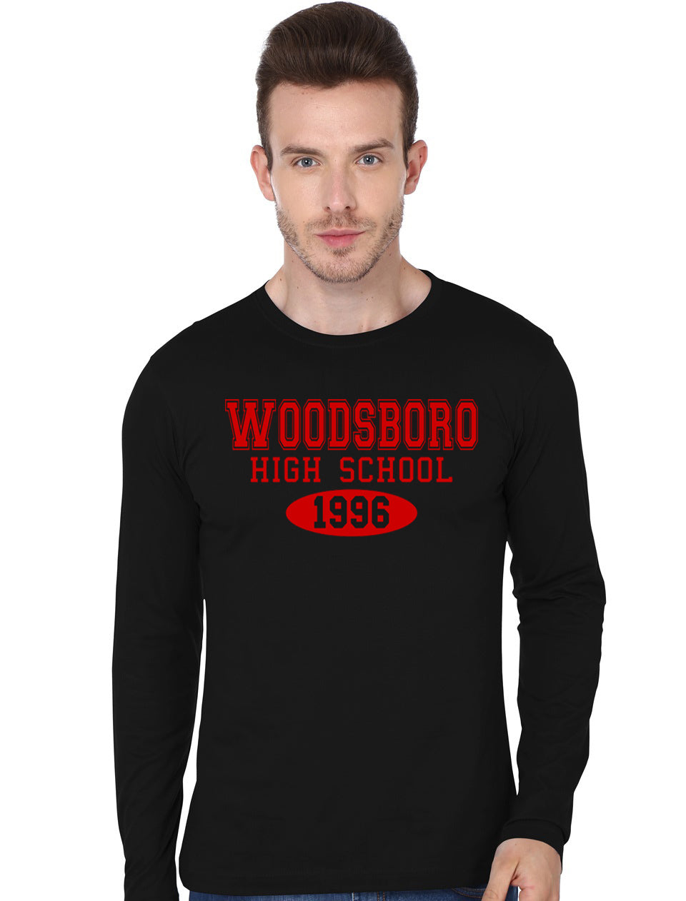 Scream Woodsboro Full Sleeve T-Shirt