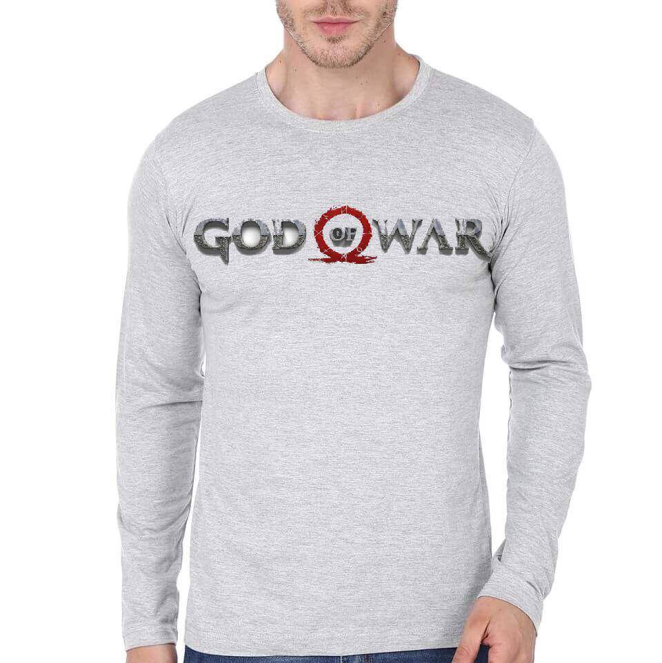 God of War Grey Full Sleeve T-Shirt