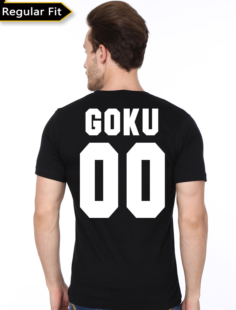 Goku Vs Superman Black T-Shirt