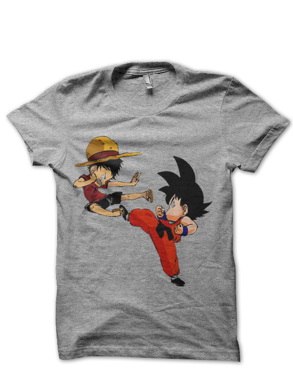Goku Fights T-Shirt