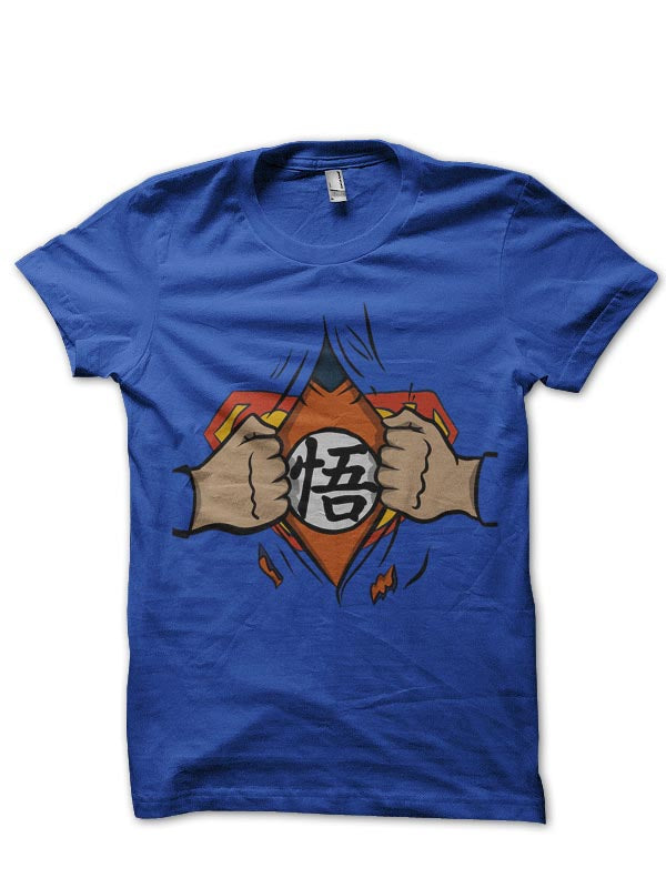 Goku Inside Blue Tee