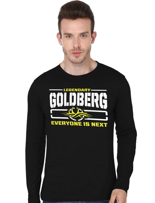 Legendary Goldberg Black Full Sleeve T-Shirt