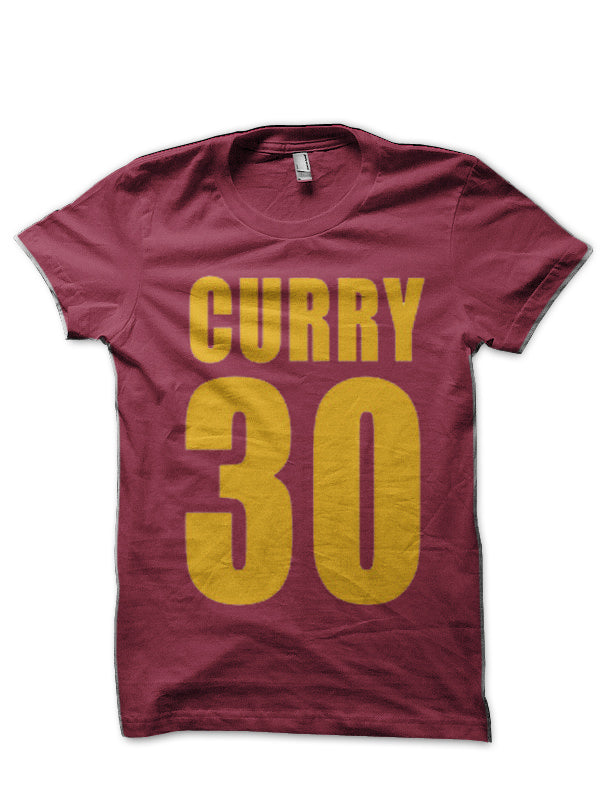 Basketball Player 30 Maroon T-Shirt