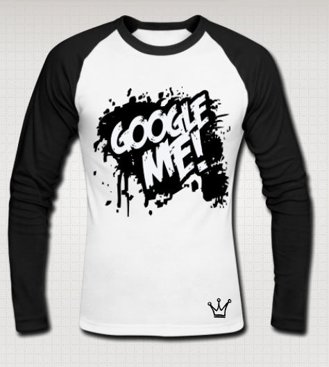 Google Me Full Sleeve Raglan T-Shirt
