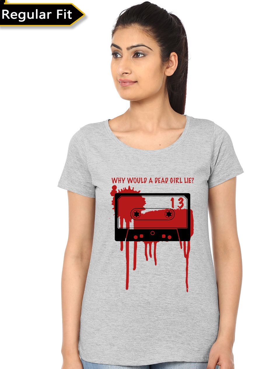13 Reasons Why Grey Girl’s T-Shirt