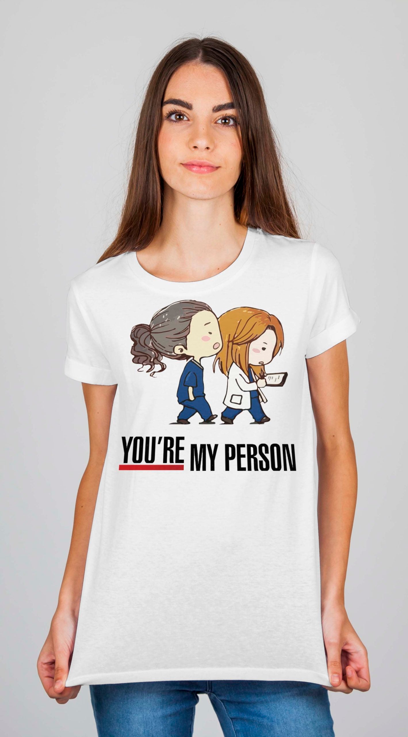 Grey’s Anatomy You’re My Person White T-Shirt