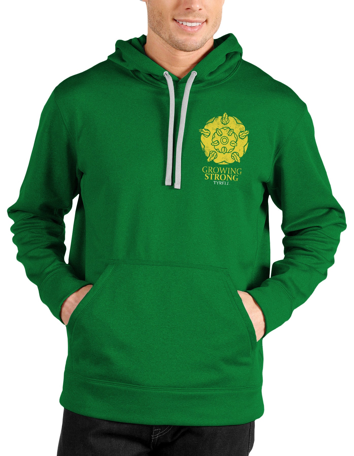 Growing Strong Green Hoodie