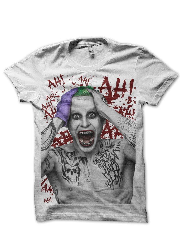 Ha Ha Suicide Squad White Tee
