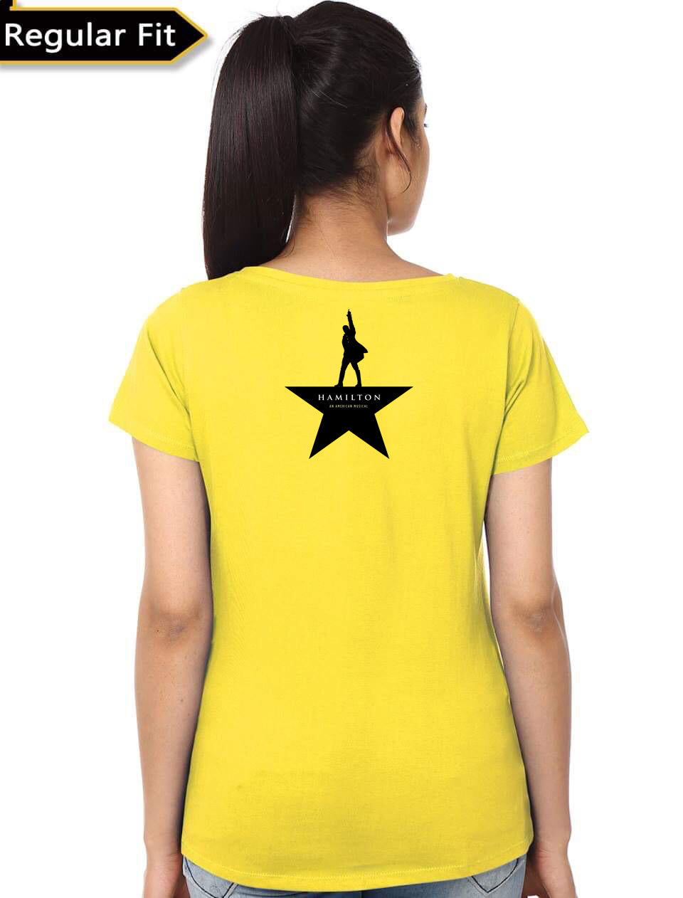Hamilton Musical Yellow T-Shirt