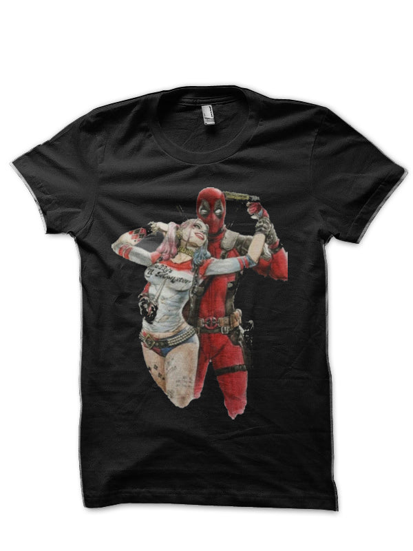 Harley And Deadpool T-Shirt