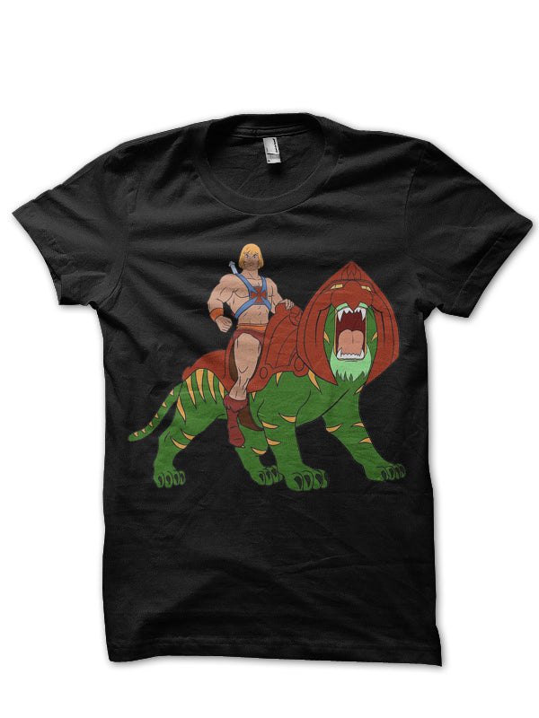 He-Man And Battle Cat T-Shirt