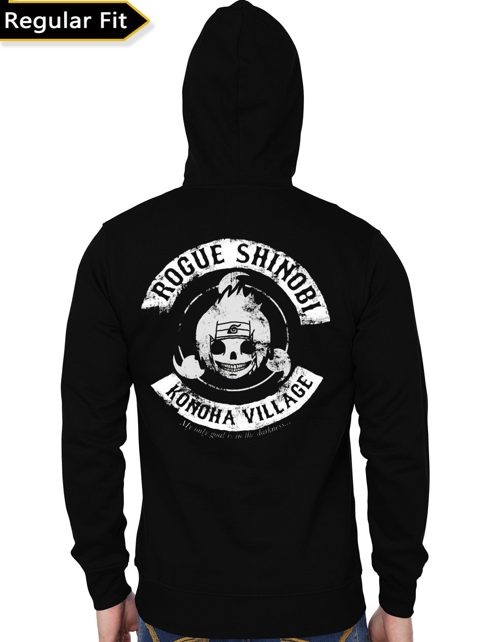 Rougue Shinobi Black Hoodie