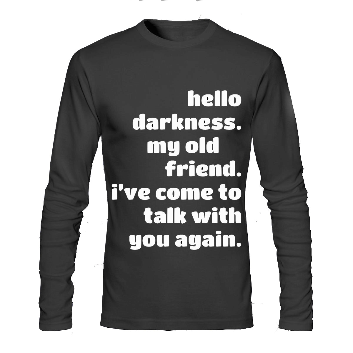 Simon & Garfunkel Black Full Sleeve Tee