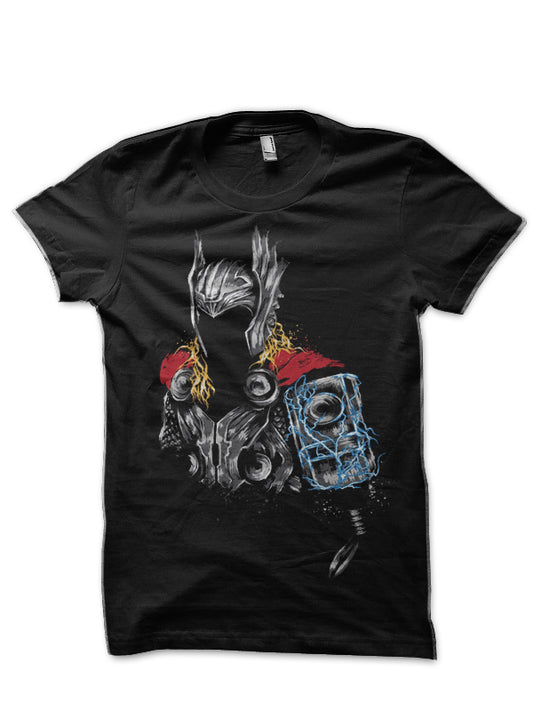 Vintage 1984 THOR Black T-Shirt