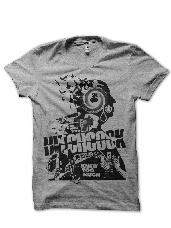 Hitchcock Green Tee (White & Grey Available)