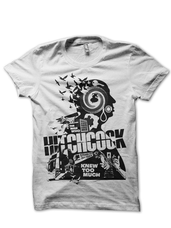 Hitchcock Green Tee (White & Grey Available)