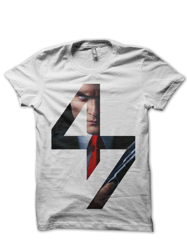 Hitman White Tee