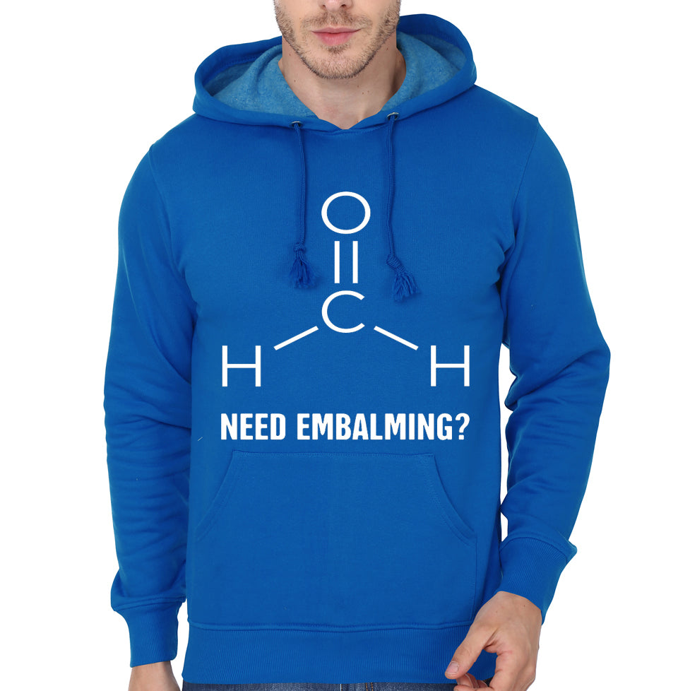 Need Embalming? Formaldehyde Molecule Hoodie
