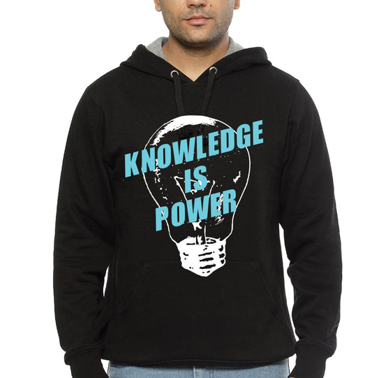 ‘Knowledge Is Power’ Education Black Hoodie