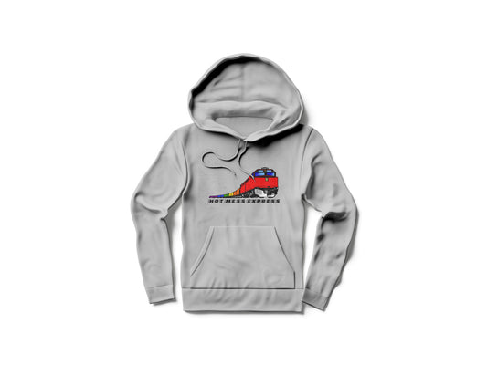 Hot Mess Express Grey Hoodie
