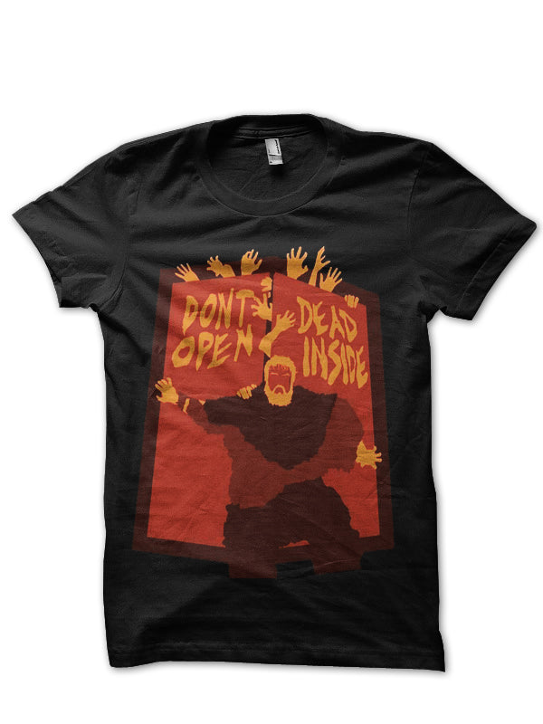 Hold The Door Black T-Shirt