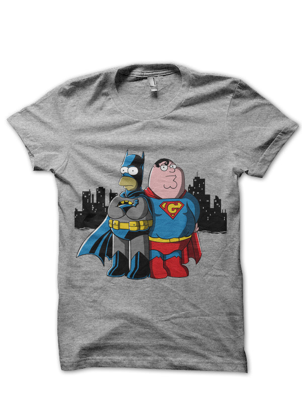 Homer Simpsons Grey Tee