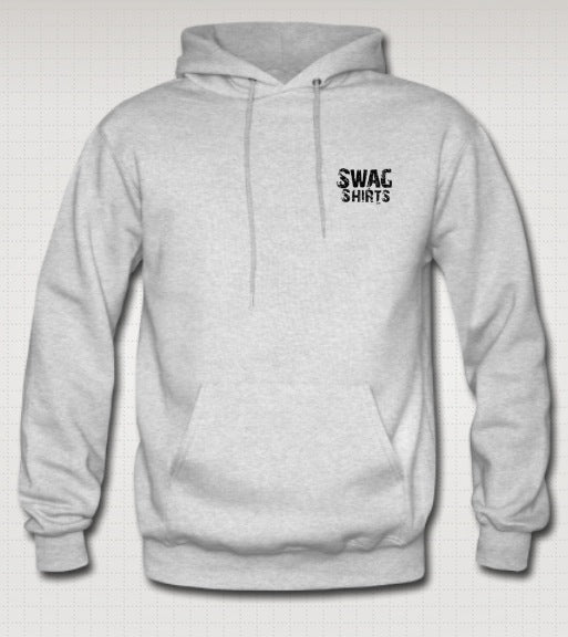 Plain Ash Grey Hoodie